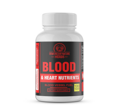 Our Blood & Heart Nutrients™ formula is comprised of nutrient dense plant compounds that have a history of helping to strengthen, nourish and revitalize the blood vessels and heart.