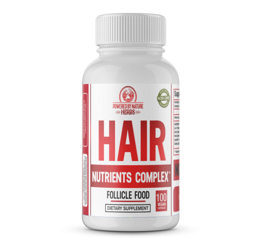 We can confidently say that compared to ALL others in the supplement industry our Hair Nutrients Complex formula uses potent seasonal herbs that are nutrient dense.